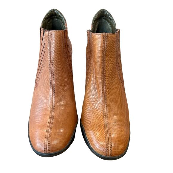 Cole‎ Haan Nike G Series Technical Soles Ankle Boot Size 9.5 Leather Brown - Picture 4 of 13